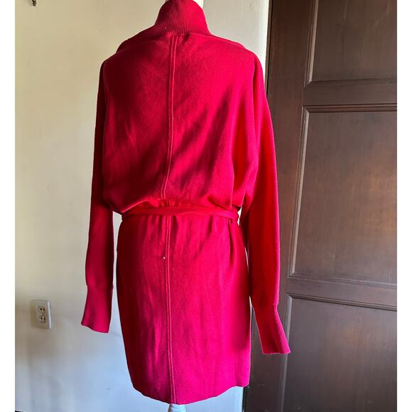 DAILY PRACTICE by Anthropologie | Knit Polo Dress in Dark Pink | Size Small - Picture 5 of 6